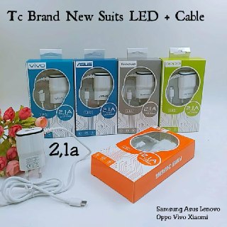 TRAVEL CHARGER SUITS + 1 USB OUTPUT 2.1A