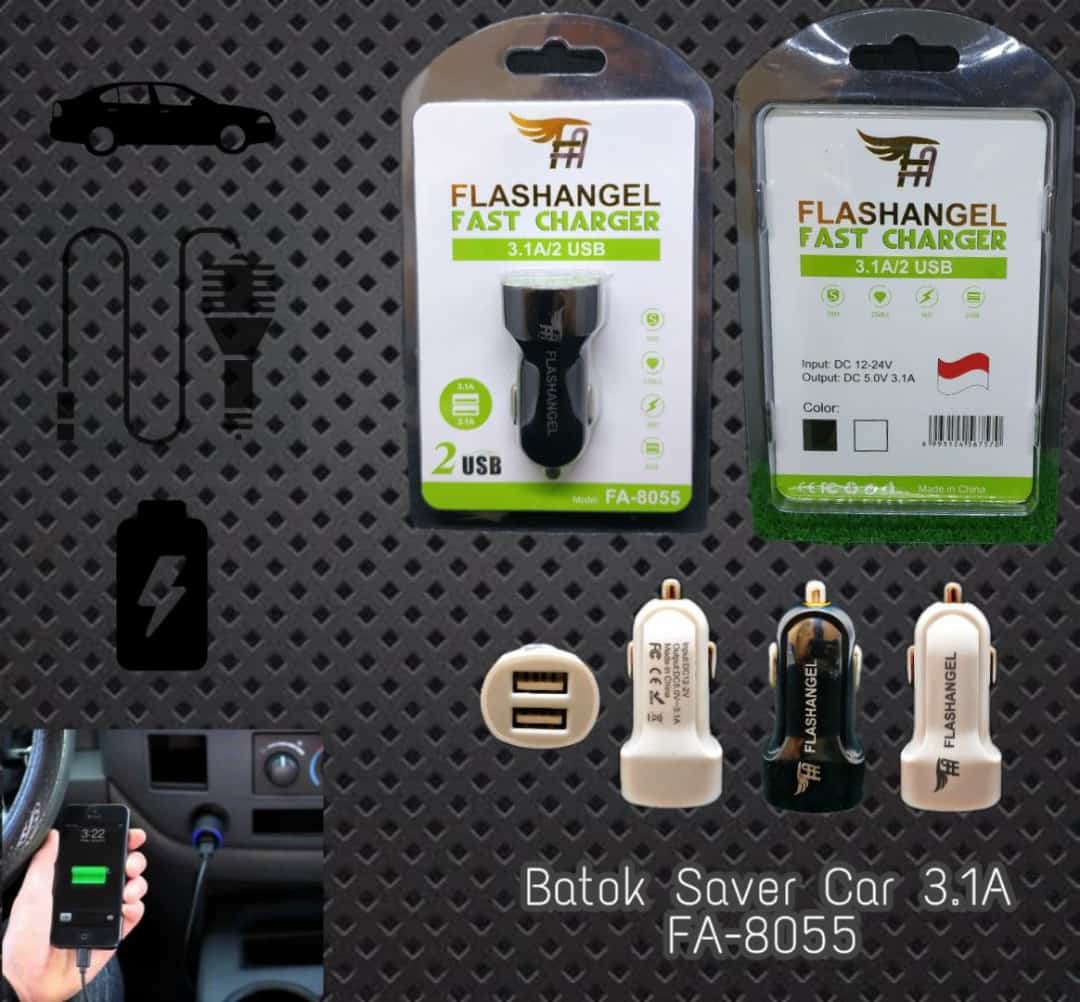 Batok Saver FLASHANGEL 3.1A FA-8055