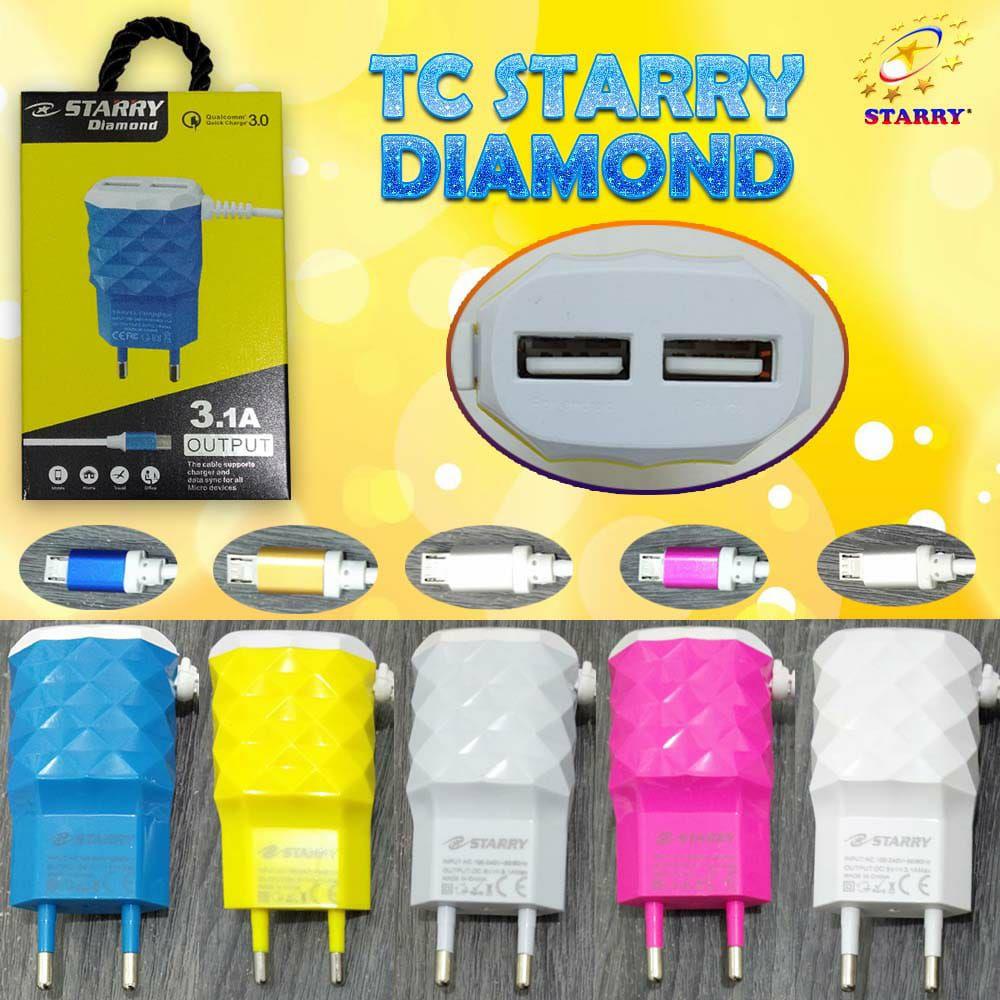 TRAVEL CHARGER DIAMOND STARRY