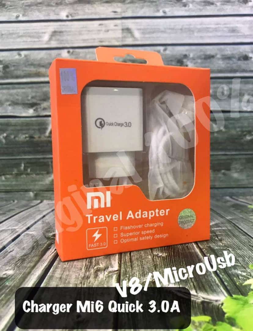 TRAVEL CHARGER XIAOMI ORI MI6 QUICK CHARGER 3.0