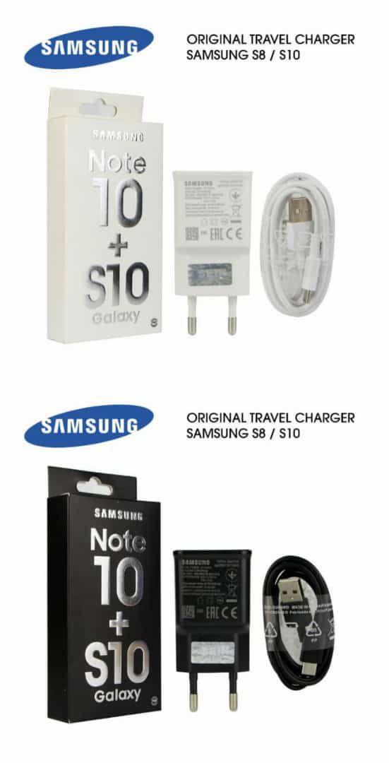 TRAVEL CHARGER SAMSUNG NOTE 10+ / S10 ORI 99% (PRO)