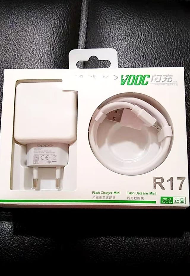 Travel Charger Oppo Vooc Flash R17