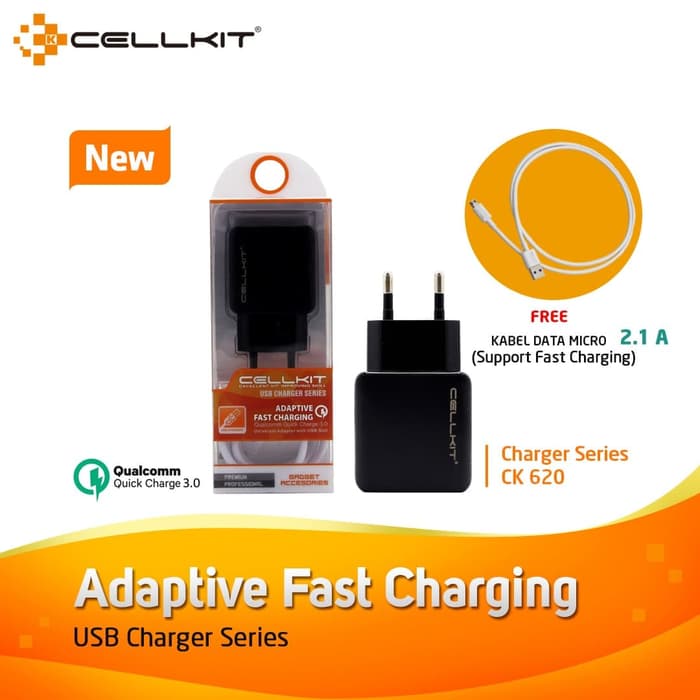 TRAVEL CHARGER CELLKIT FAST 620 